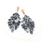 Leaf Resin Statement Earring - Bauble Sky