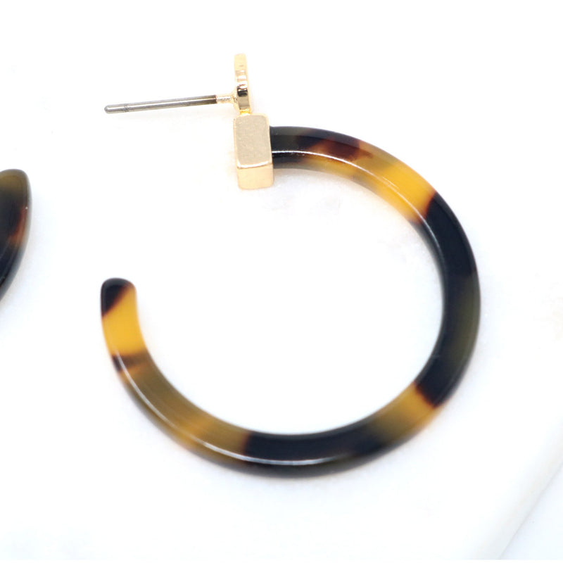Circle Resin Hoop - Bauble Sky