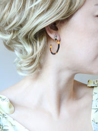 Circle Resin Hoop - Bauble Sky