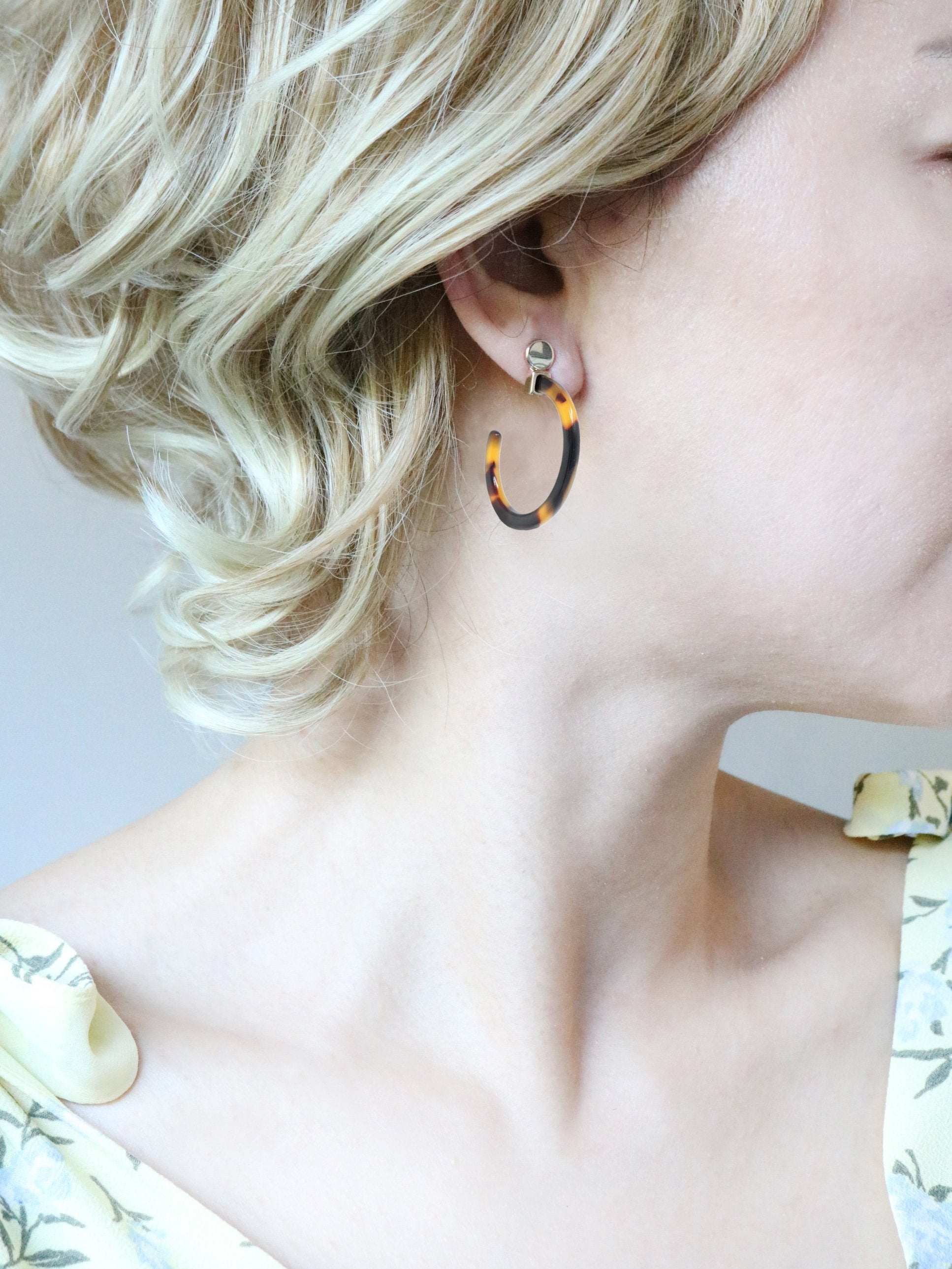 Circle Resin Hoop - Bauble Sky