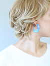 Resin Acetate Hoop Earring - Bauble Sky