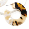 Resin Acetate Hoop Earring - Bauble Sky