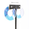 Resin Acetate Hoop Earring - Bauble Sky