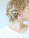 Resin Acetate Hoop Earring - Bauble Sky