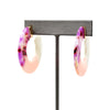 Resin Acetate Hoop Earring - Bauble Sky