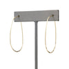 Modern Teardrop Hoop - Bauble Sky