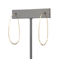 Modern Teardrop Hoop - Bauble Sky