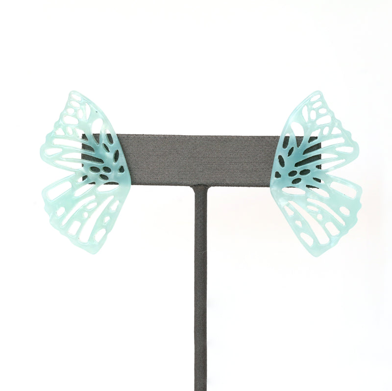 Butterly Resin Statement Earring - Bauble Sky