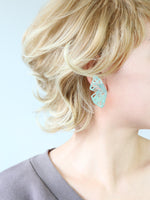 Butterly Resin Statement Earring - Bauble Sky