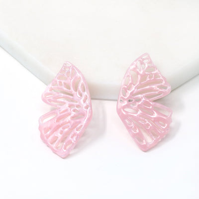 Butterly Resin Statement Earring - Bauble Sky