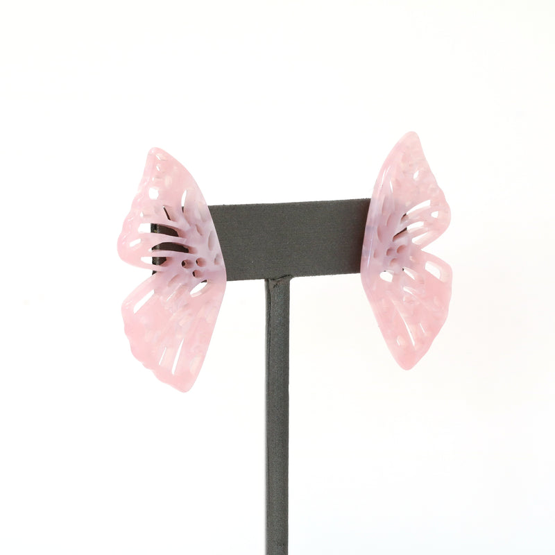 Butterly Resin Statement Earring - Bauble Sky