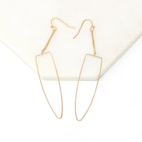 Lightweight Polygon Earring - Bauble Sky