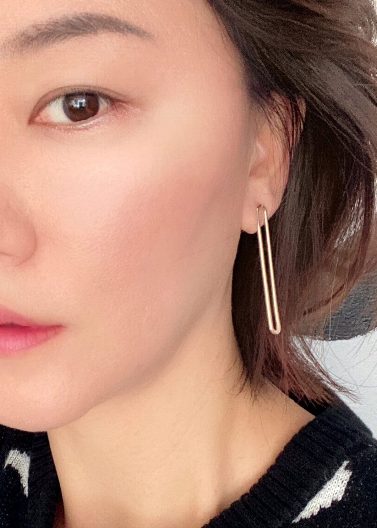 Long Bar Drop Earring - Bauble Sky