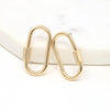 Carabiner Lock Stud Earring - Bauble Sky