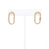 Carabiner Lock Stud Earring - Bauble Sky
