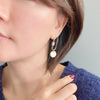 Pave Carabiner Earring - Bauble Sky