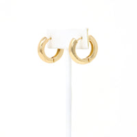 Minimalist Bold Huggie Hoop Earrings