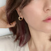 Minimalist Bold Huggie Hoop Earrings