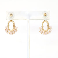 Natural Stone Earring