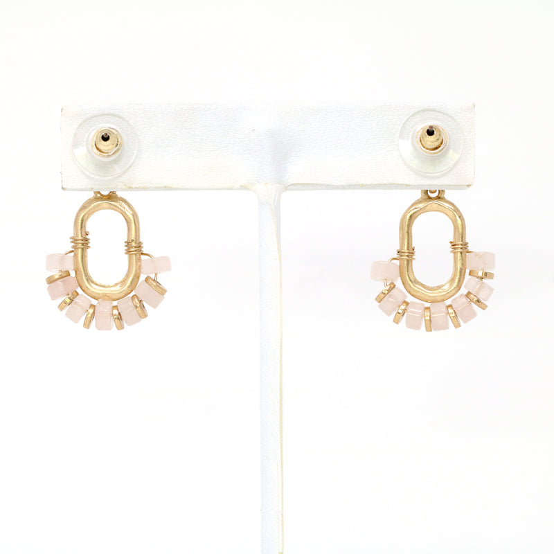 Natural Stone Earring