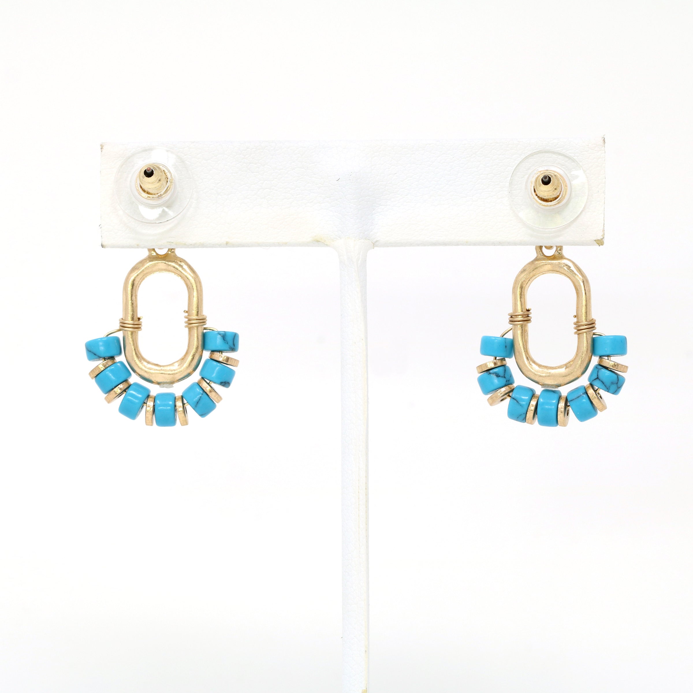 Natural Stone Earring