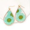 Large Dried Flower Resin Earring