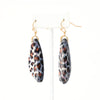 Leopard Resin Earrings
