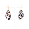 Leopard Resin Earrings