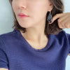 Leopard Resin Earrings