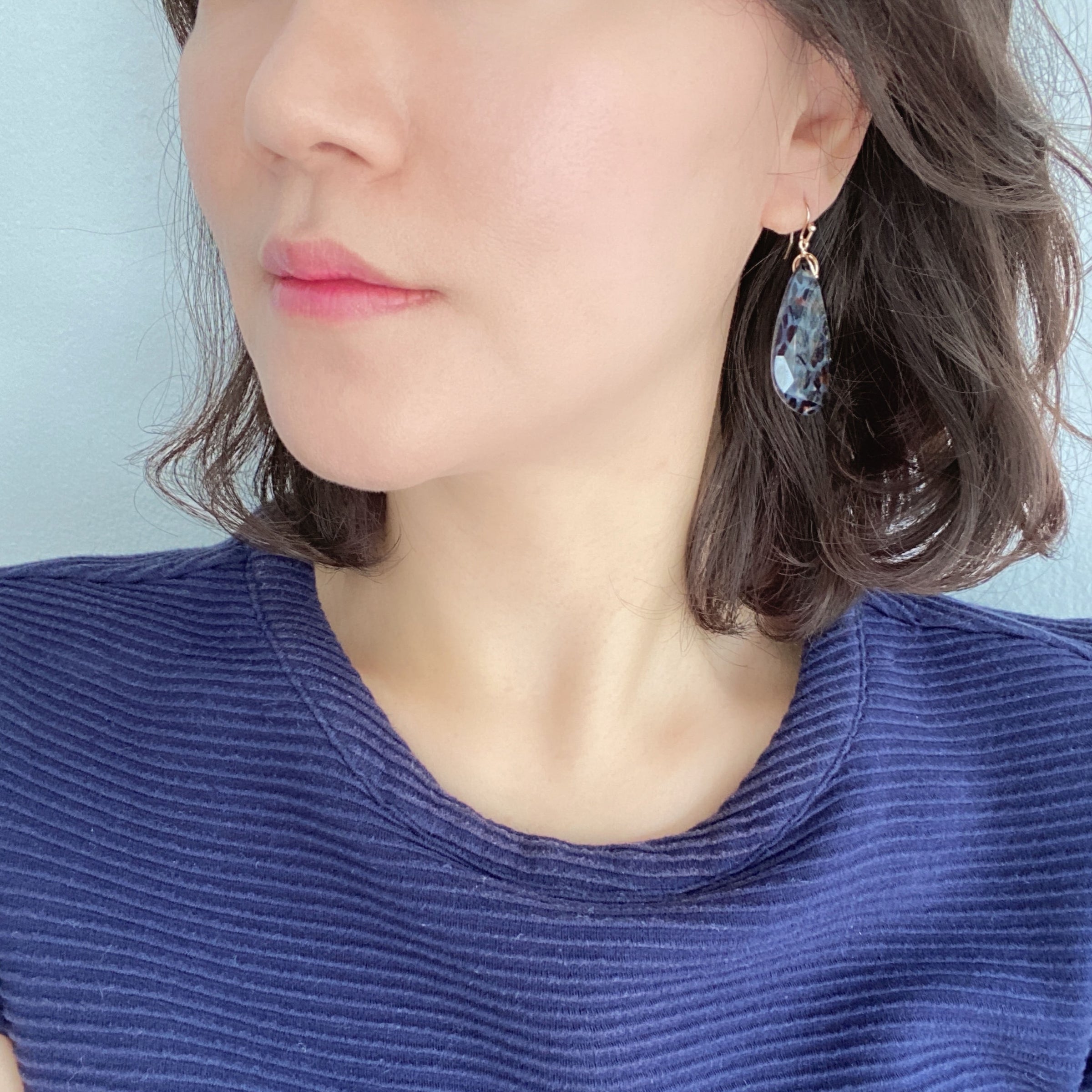 Leopard Resin Earrings