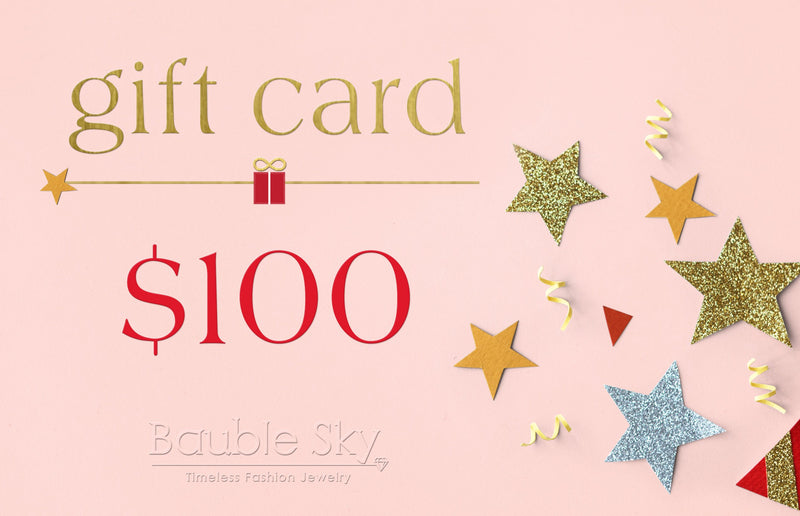 Bauble Sky E-Gift Card : $100 - Bauble Sky