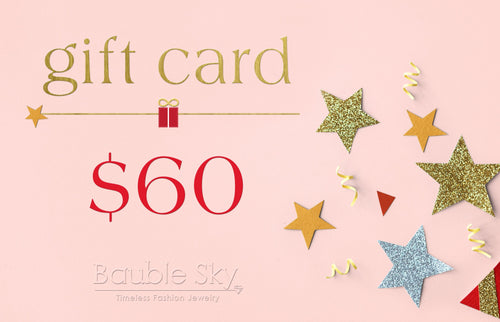 Bauble Sky E-Gift Card : $60 - Bauble Sky