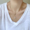 Personalized Initial 2 Layer Necklace