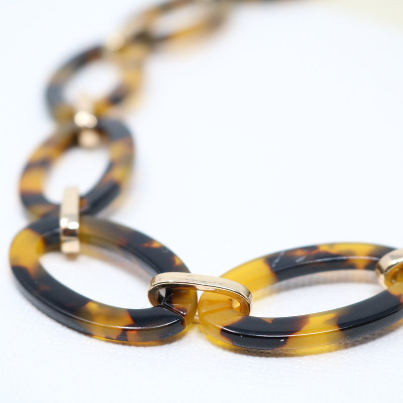 Lightweight Resin Long Necklace - Bauble Sky