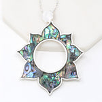 Abalone Shell Pendant Necklace - Bauble Sky