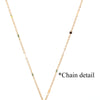 Personalized Initial Hexagon Necklace