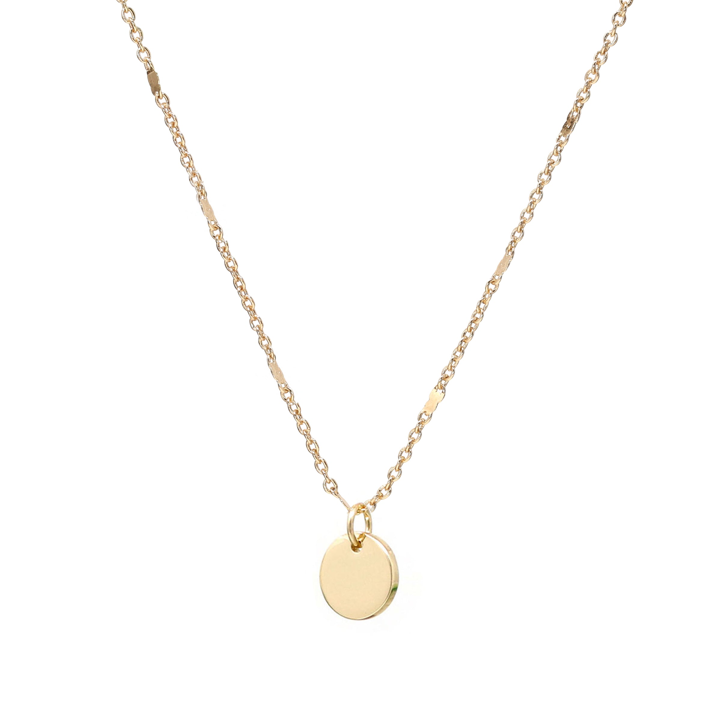 Circle Charm Necklace