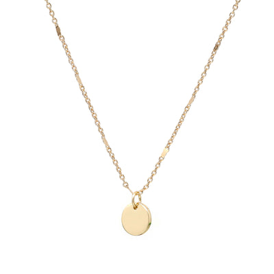 Circle Charm Necklace
