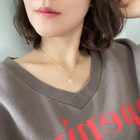 Smiley Face Paperclip Necklace
