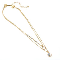 Personalized Initial 2 Layer Necklace
