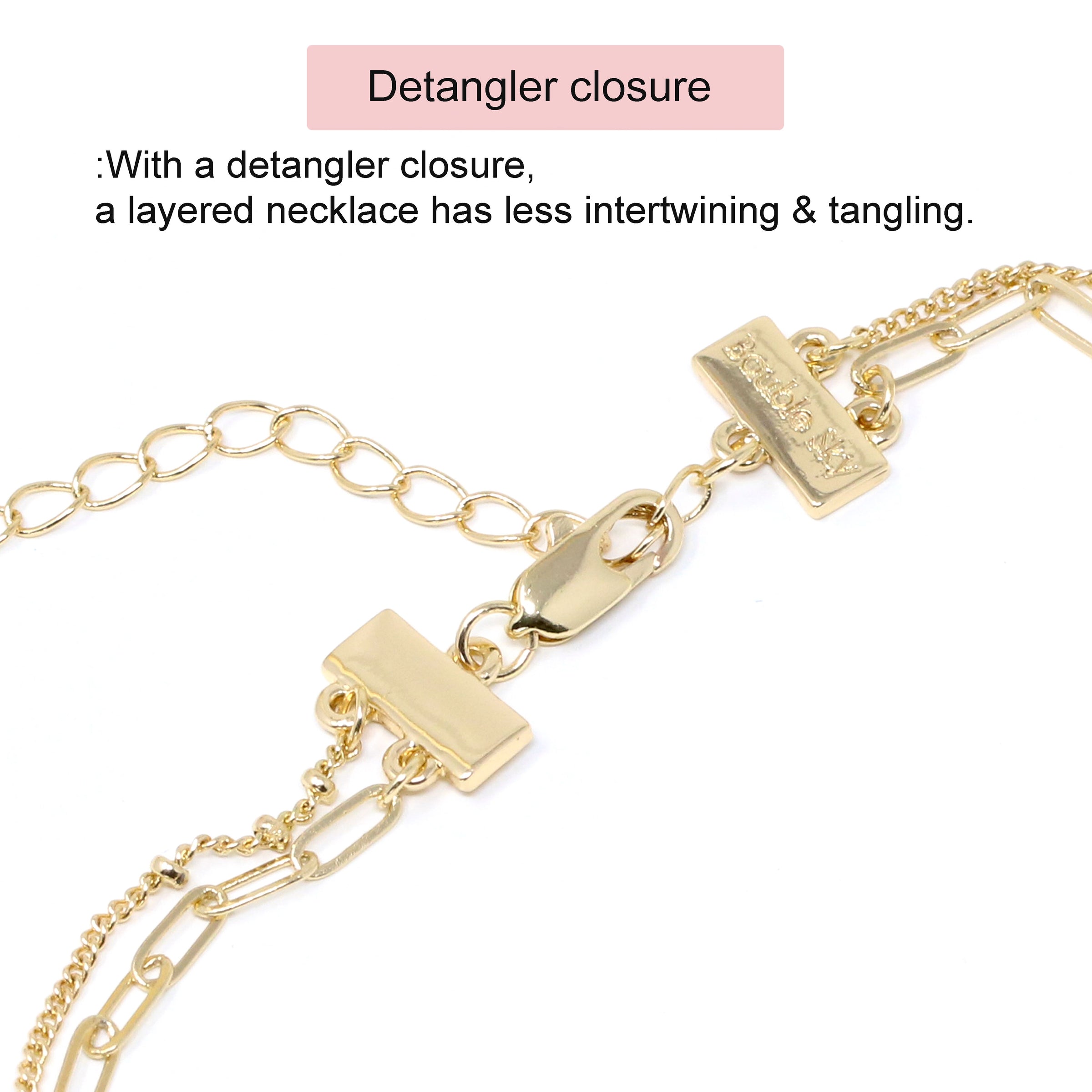 Personalized Initial 2 Layer Necklace
