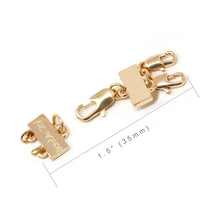 Detangler Clasp For Double Layered Necklace