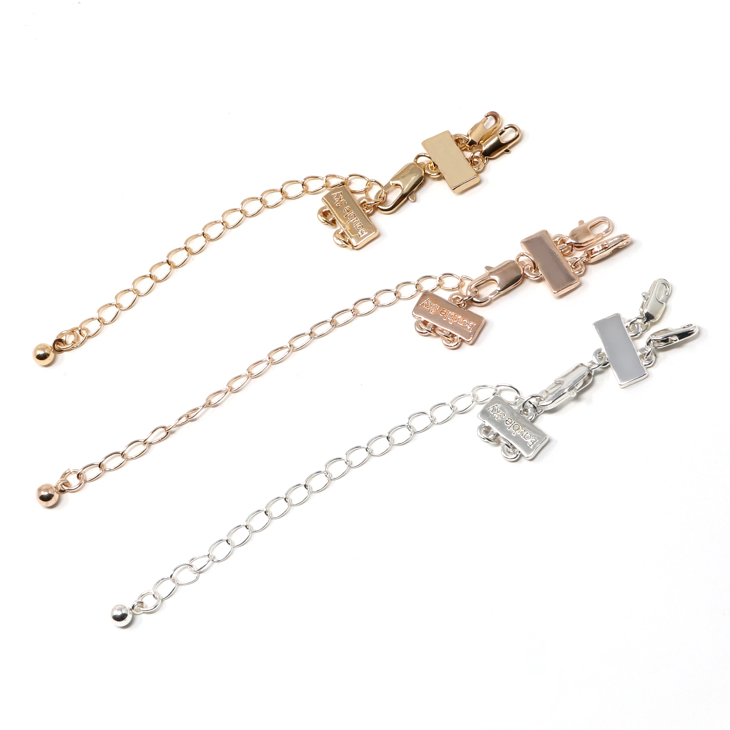 Detangler Clasp for Double Layered Necklace