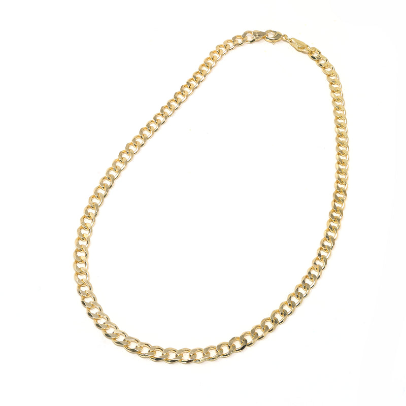 Gold Filled Cuban Chain Necklace